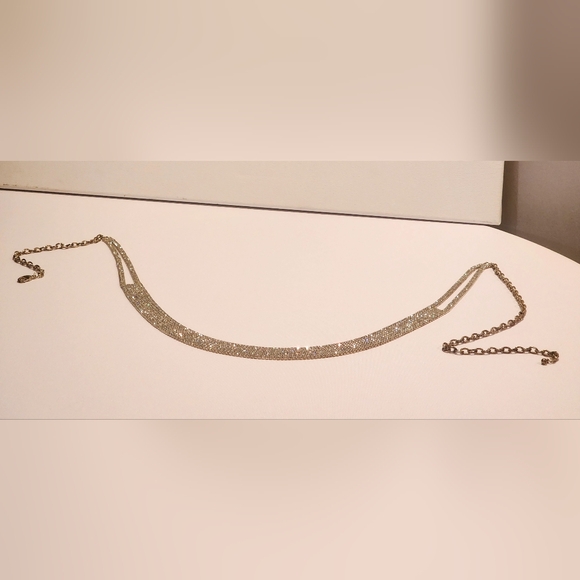 🔖 Sparkling Rhinestone Chain Belt - Picture 1 of 7